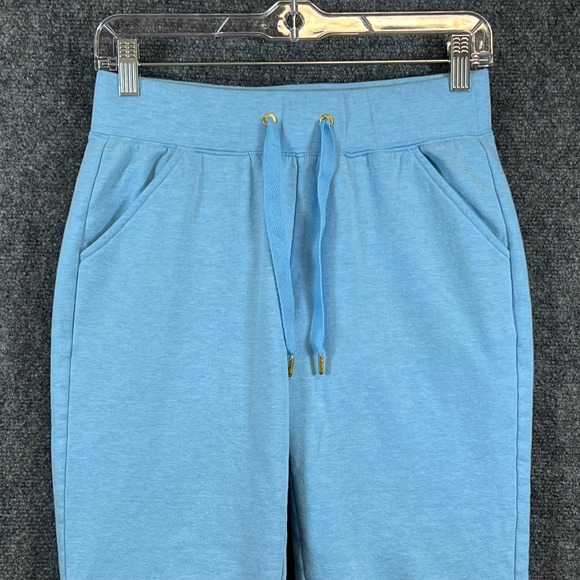 Women's Lilly Pulitzer Mallie Knit Pants Joggers Heathered Frenchie Blue Size XS - Picture 6 of 14